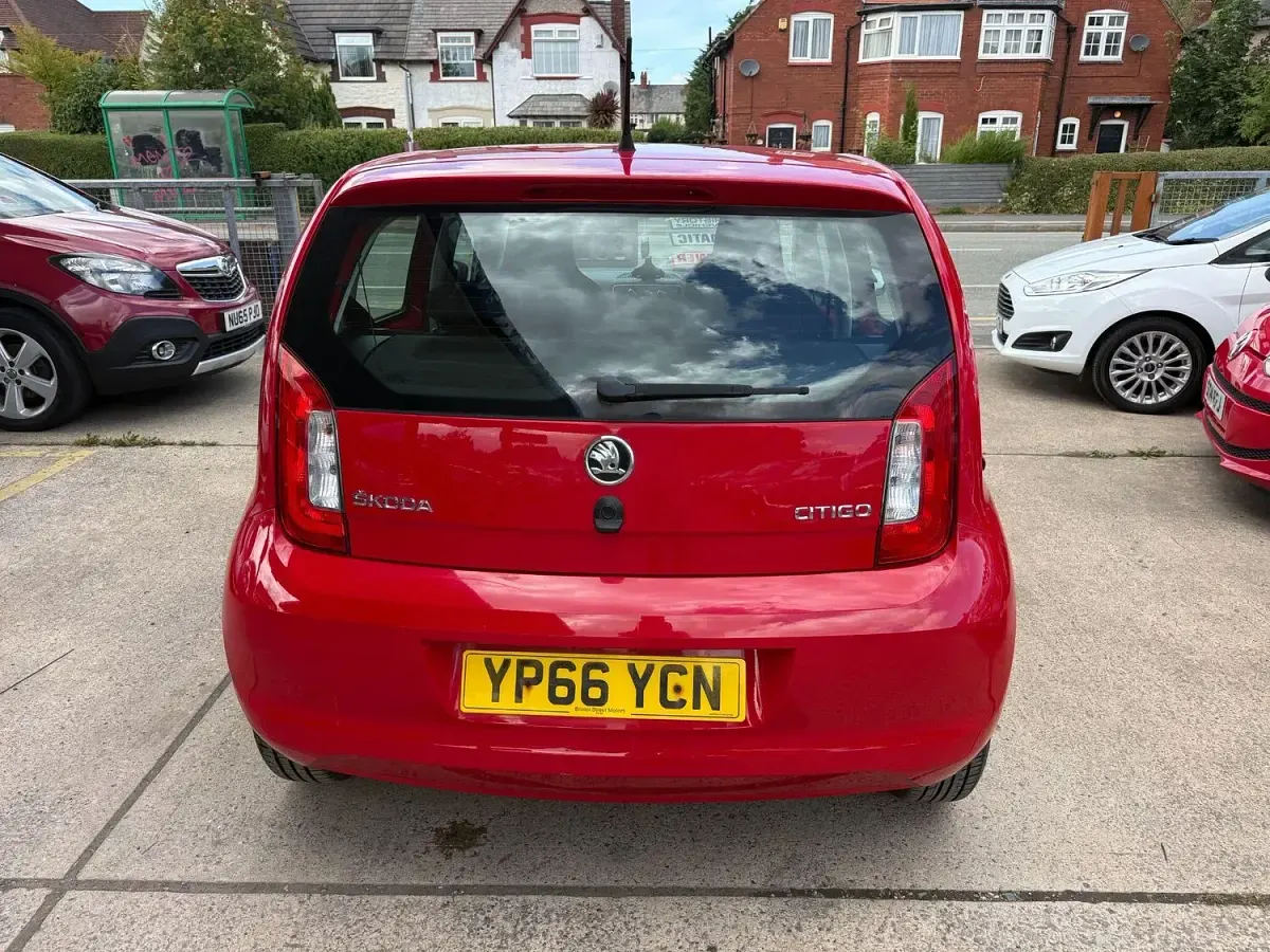 Used Skoda Citigo SE 2017 Red Hatchback