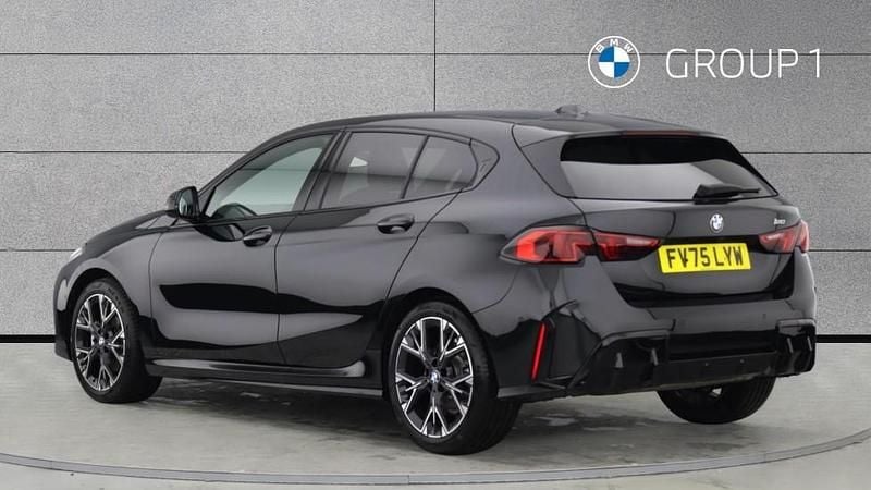 Used BMW 120 M Sport 168 HP (123 kW) 2025 Black sapphire metallic paint Hatchback