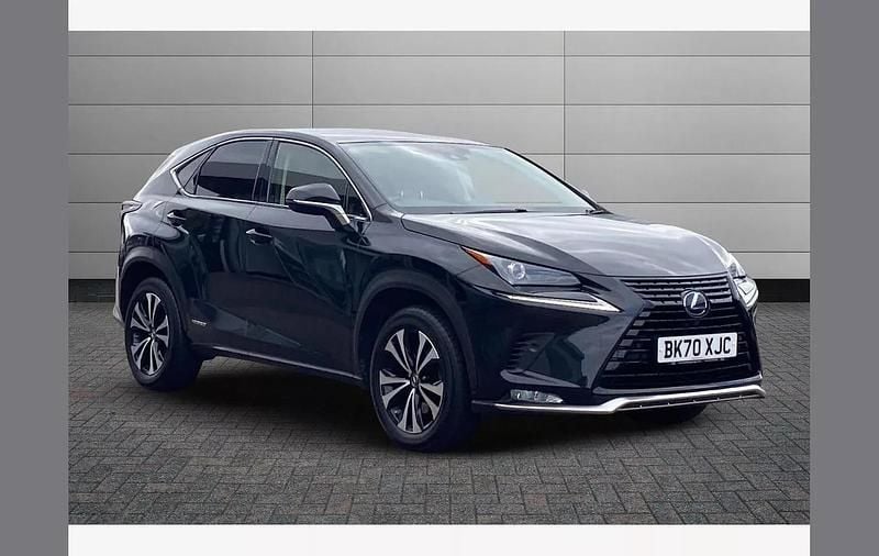 Graphite black Used 2020 Lexus NX300h SUV | £23,995 (Fair price) - Image 1/3