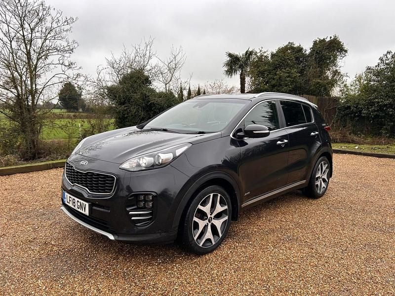 Used Kia Sportage GT-Line 2018 Black SUV