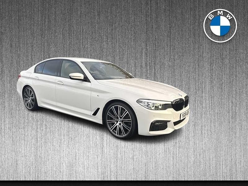 White Used 2019 BMW 530 M Sport Sedan | £21,799 (Expensive) - Image 1/4