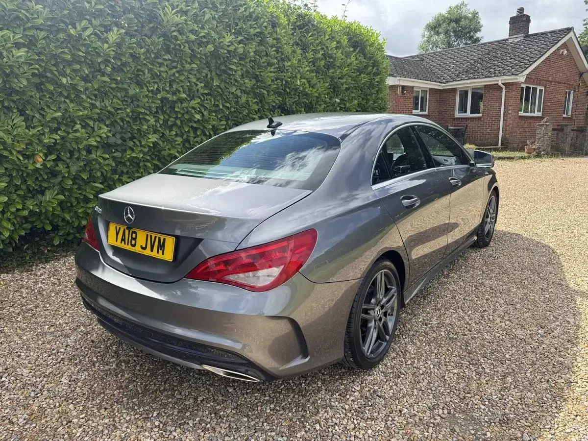 Used Mercedes CLA180 AMG line 2018 Grey Sedan