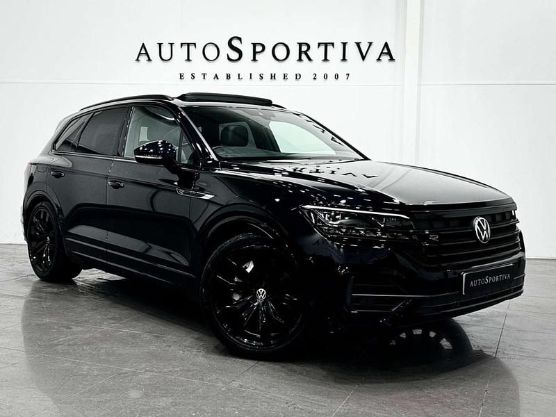 Black Used 2021 VW Touareg Black Edition SUV | £33,325 (Super price) - Image 1/3