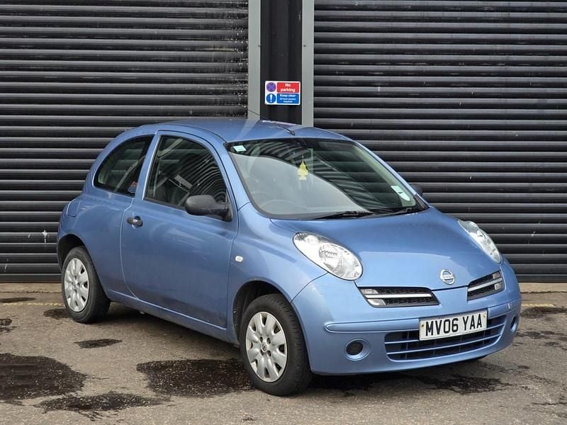 Used Nissan Micra S 79 HP (58 kW) 2006 Blue Hatchback