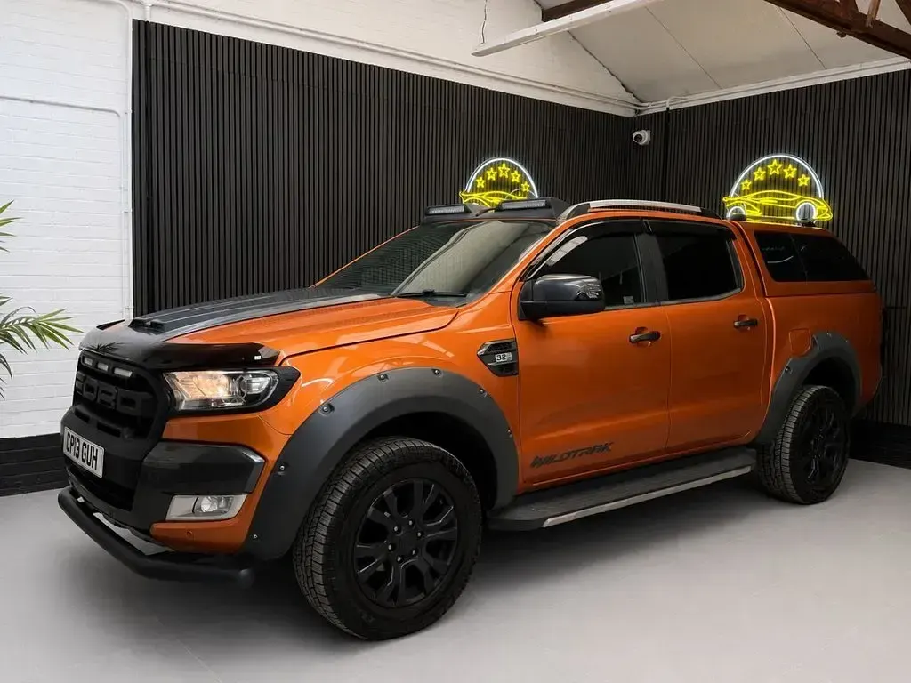 Used Ford Ranger Wildtrack 2019 Orange Pickup