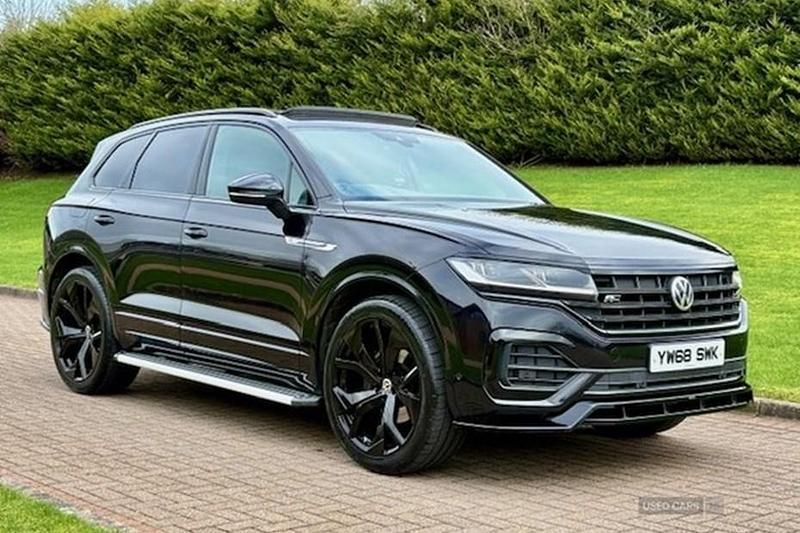 Used VW Touareg R-line 286 HP (210 kW) 2019 Black SUV
