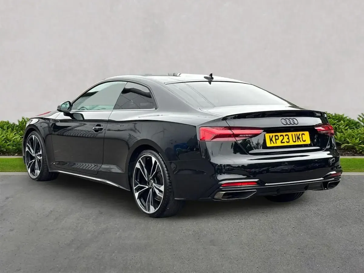 Used Audi A5 Black Edition 150 HP (110 kW) 2023 Black Coupe