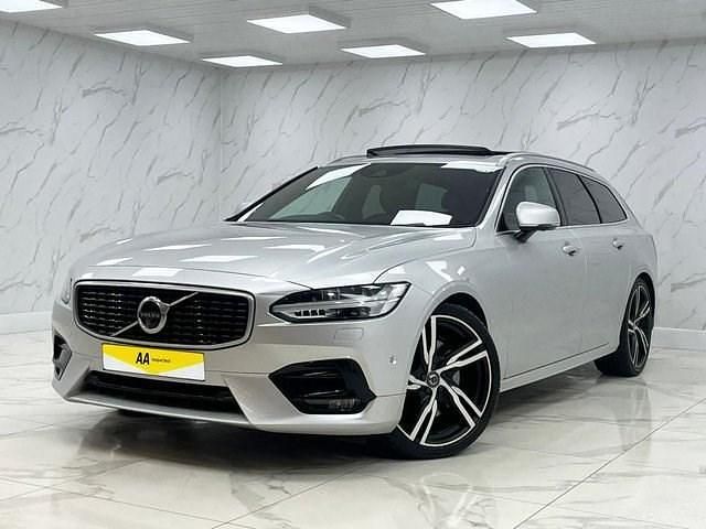 Used Volvo V90 R-Design Pro 235 HP (172 kW) 2019 Silver Estate