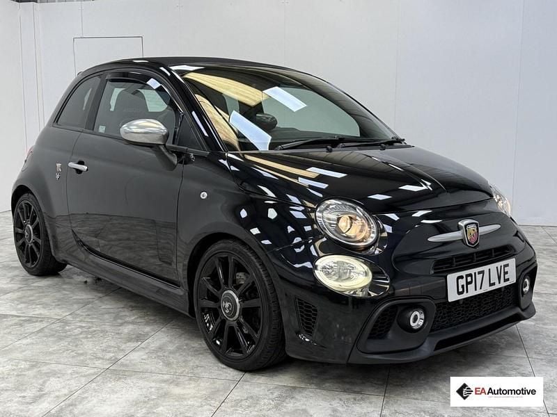 Used Abarth 595 Turismo 165 HP (121 kW) 2017 Black Cabriolet
