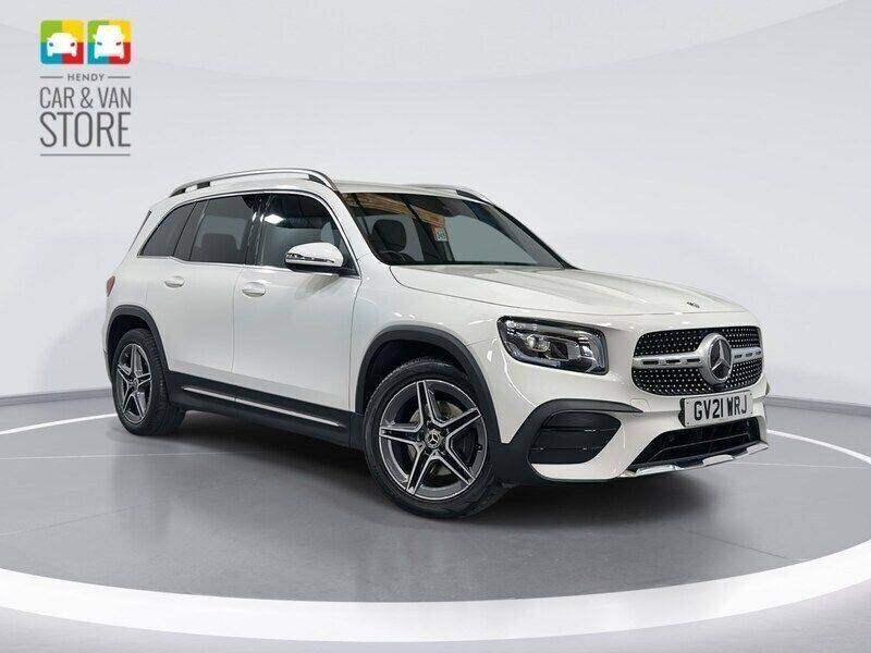 White Used 2021 Mercedes GLB200 AMG line SUV | £24,399 (Fair price) - Image 1/4