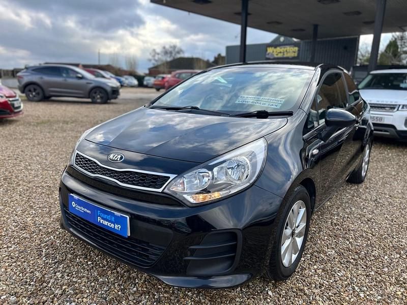 Used Kia Rio 2015 Black Hatchback