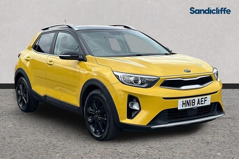 Used Kia Stonic First Edition 2018 Yellow SUV