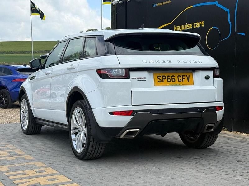 Used Land Rover Range Rover evoque HSE Dynamic 2016 White Estate