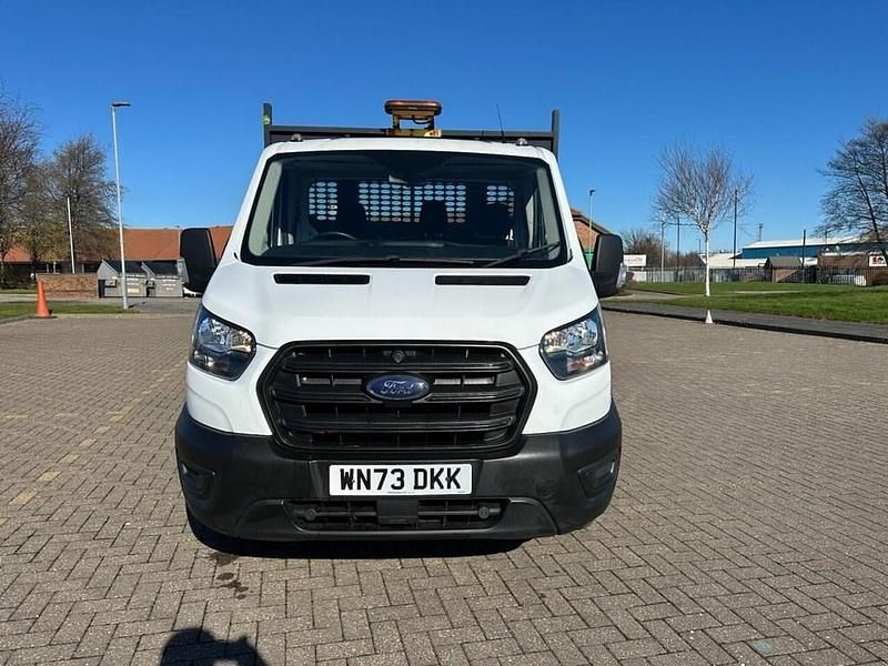Used Ford Transit S 130 HP (95 kW) 2023 White Cabriolet