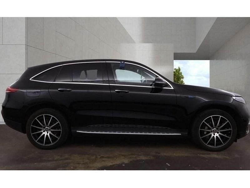 Used Mercedes EQC400 AMG line 300 kW (408 HP) 2022 Black SUV