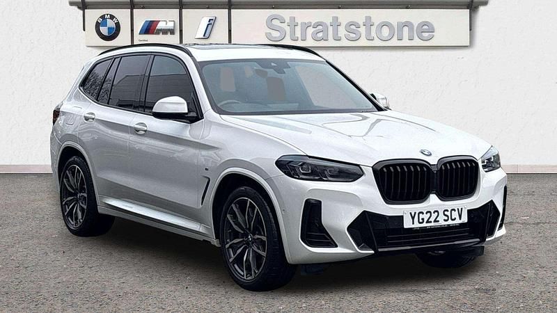 Used BMW X3 M Sport 187 HP (137 kW) 2022 White SUV