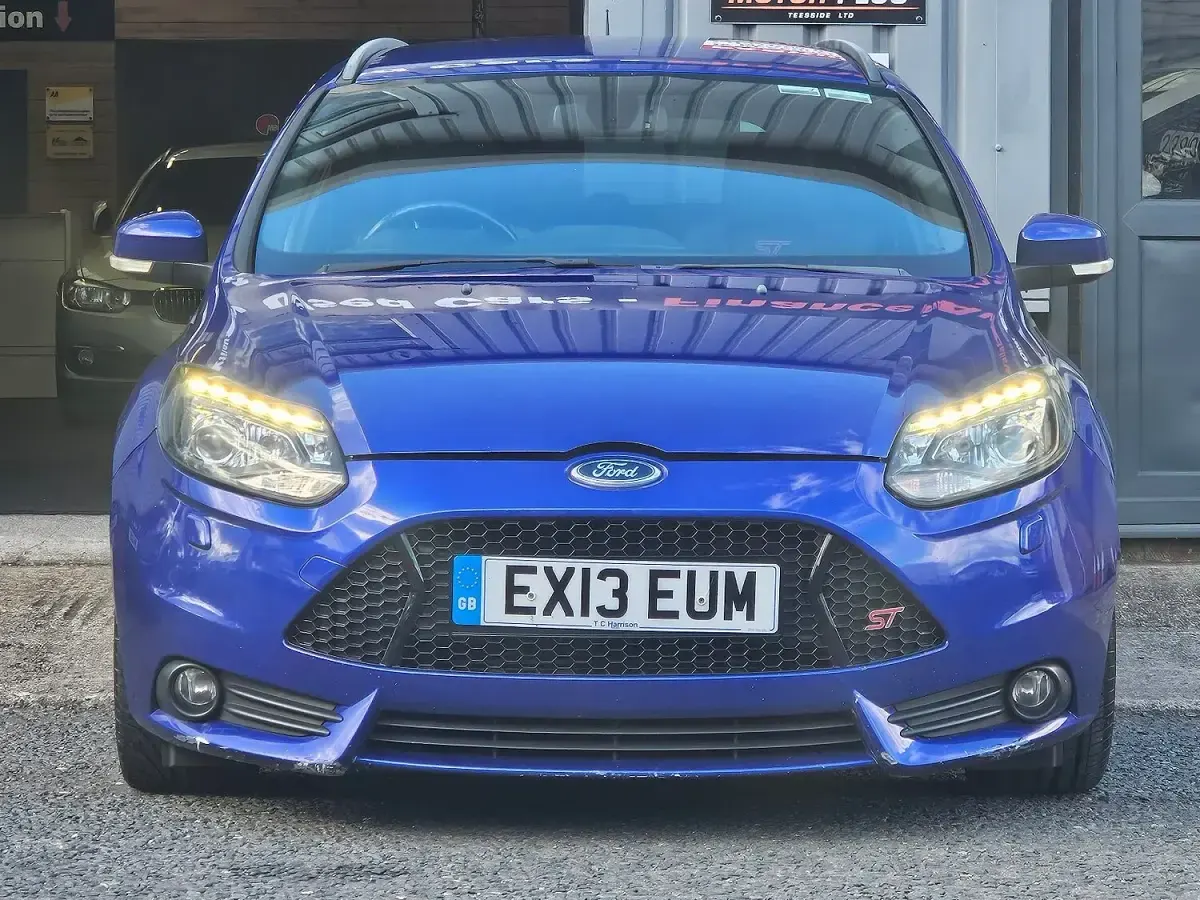 Used Ford Focus ST 250 HP (183 kW) 2013 Blue Estate