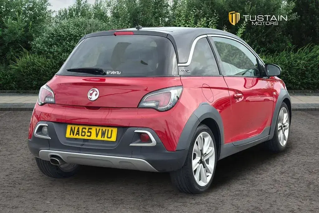 Used Vauxhall Adam Rocks 87 HP (63 kW) 2015 Red Hatchback