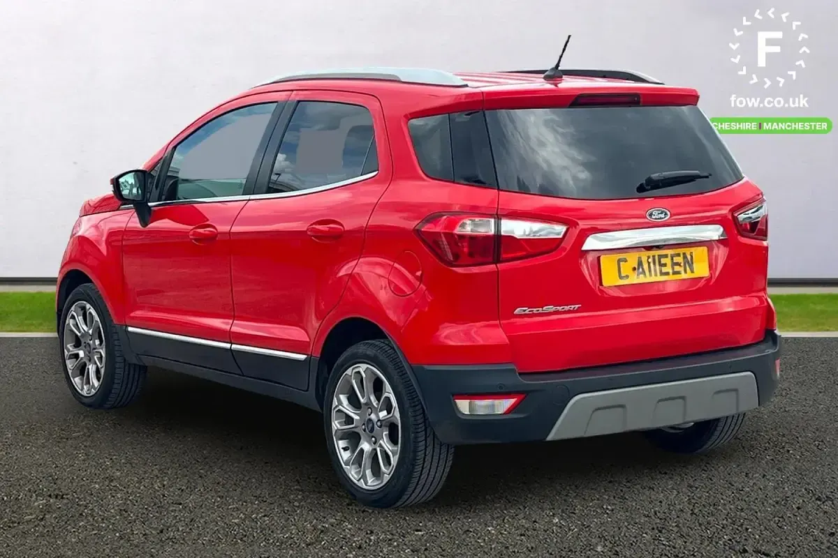 Used Ford Ecosport Titanium 101 HP (74 kW) 2018 Red SUV