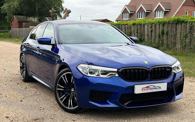 Blue Used 2019 BMW M5 Performance Sedan | £39,995 - Image 1/4
