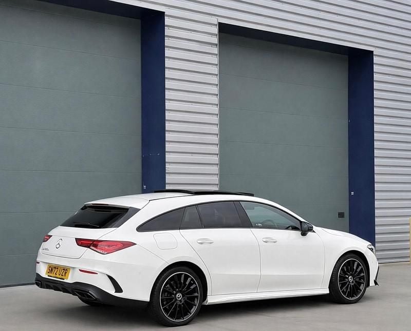 Used Mercedes CLA250e AMG Line Premium Plus 2022 White Sedan