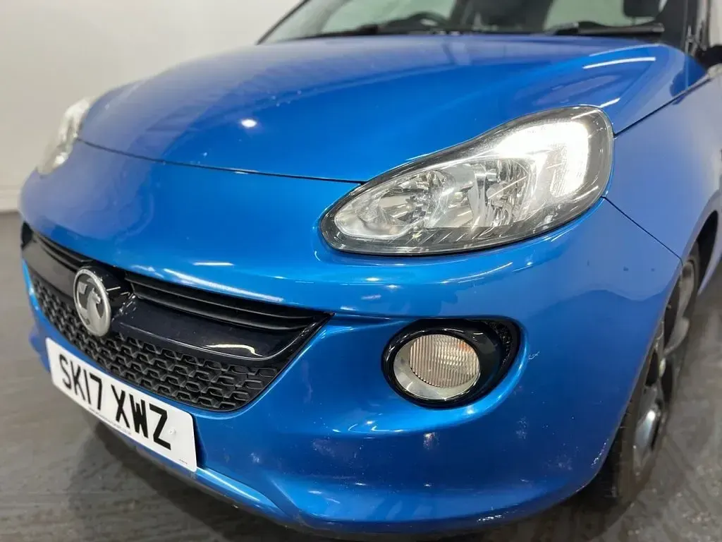 Used Vauxhall Adam S 70 HP (51 kW) 2017 Blue Hatchback