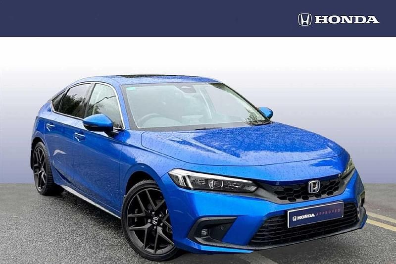Blue Used 2023 Honda Civic Advance Hatchback | £28,431 (Fair price) - Image 1/4
