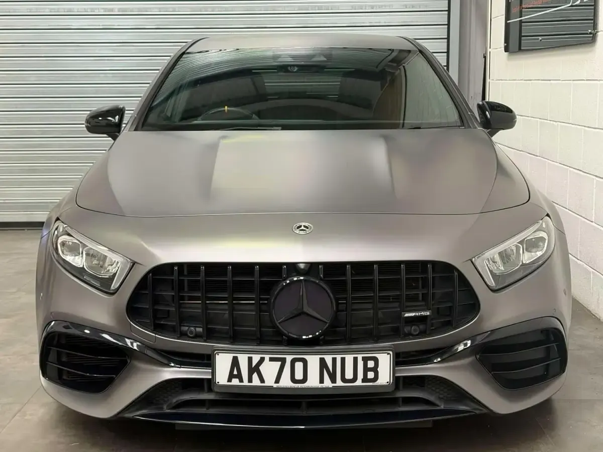 Used Mercedes A45 AMG 421 HP (309 kW) 2021 Grey Hatchback