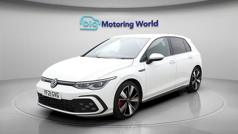 Used VW Golf VII GTD 150 HP (110 kW) 2021 White Hatchback