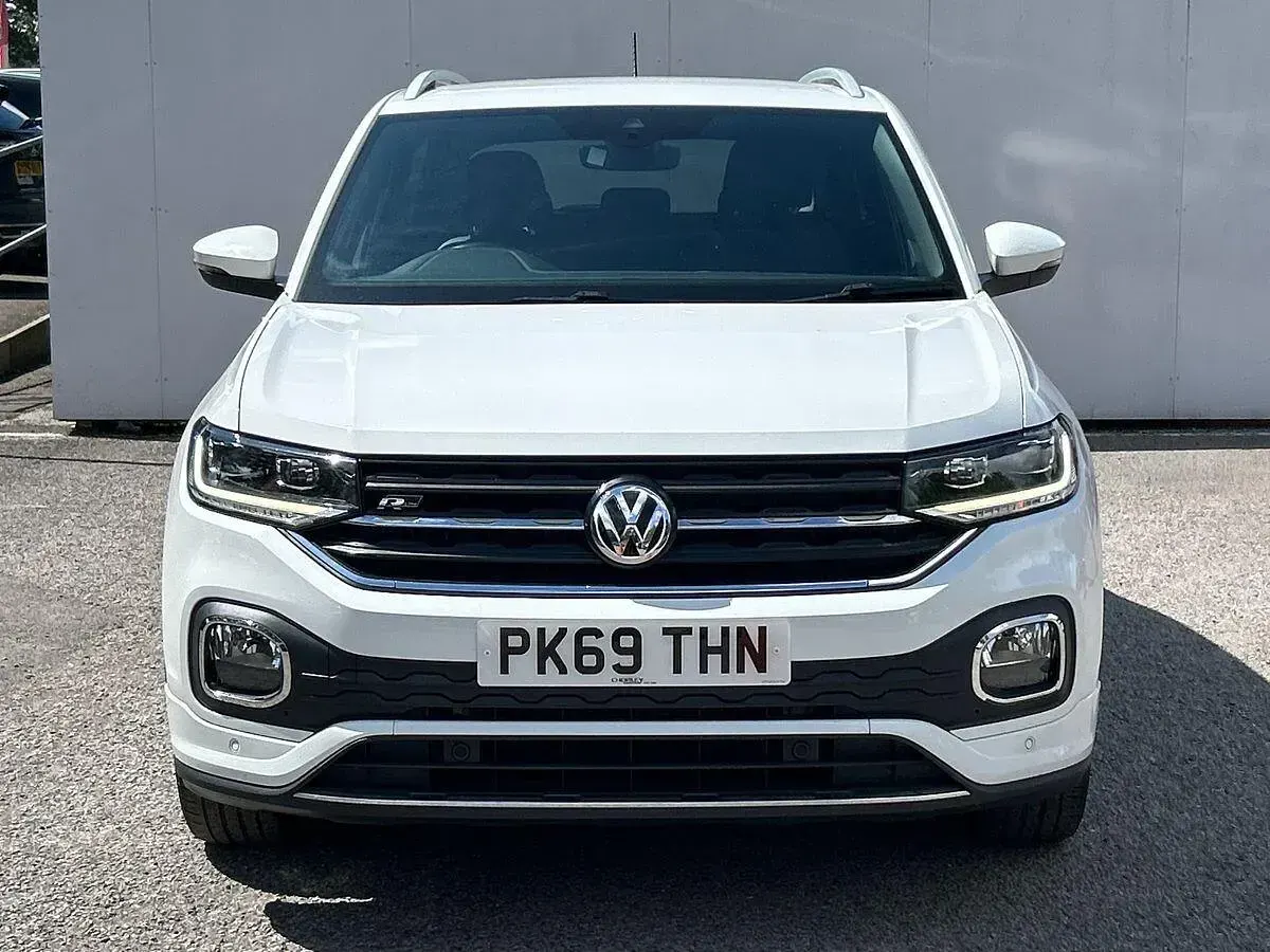 Used VW T-Cross R-line 115 HP (84 kW) 2019 White SUV