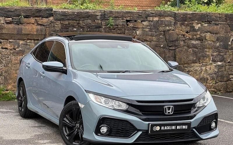 Grey Used 2017 Honda Civic EX Hatchback | £10,495 (Fair price) - Image 1/4