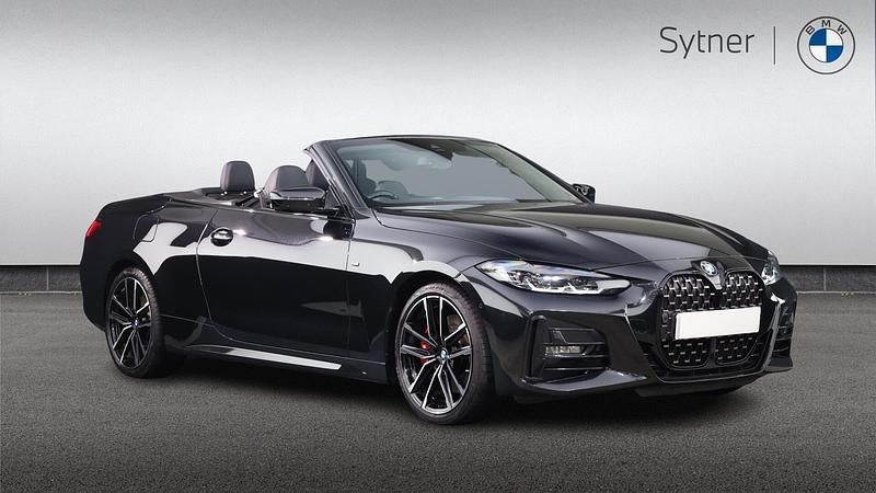 Black Used 2023 BMW 420 M Sport Cabriolet | £39,000 (Expensive) - Image 1/4