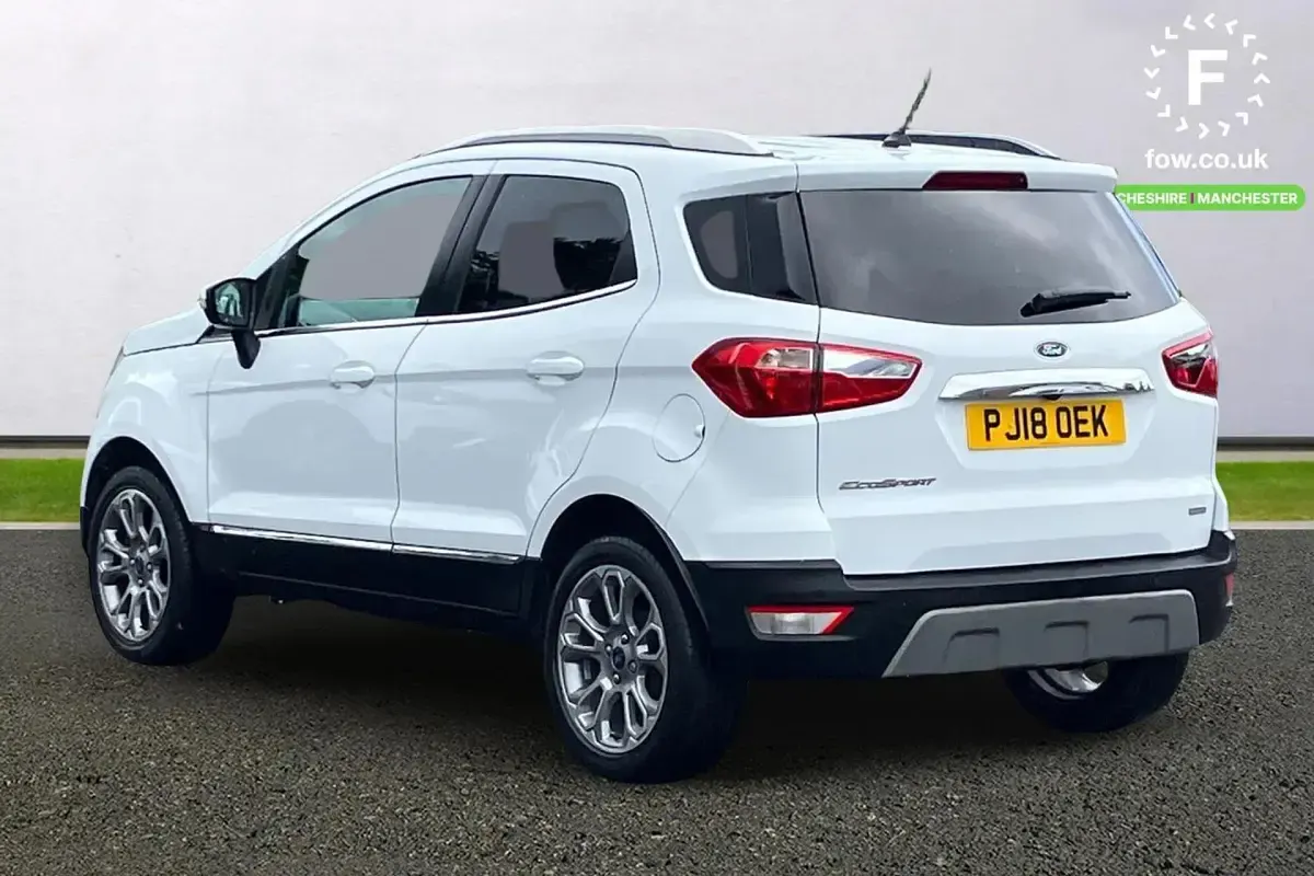 Used Ford Ecosport Titanium 2018 White SUV