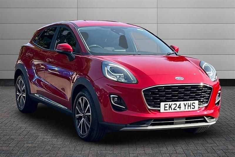 Fantastic red Used 2024 Ford Puma Titanium Hatchback | £18,195 (Fair price) - Image 1/3