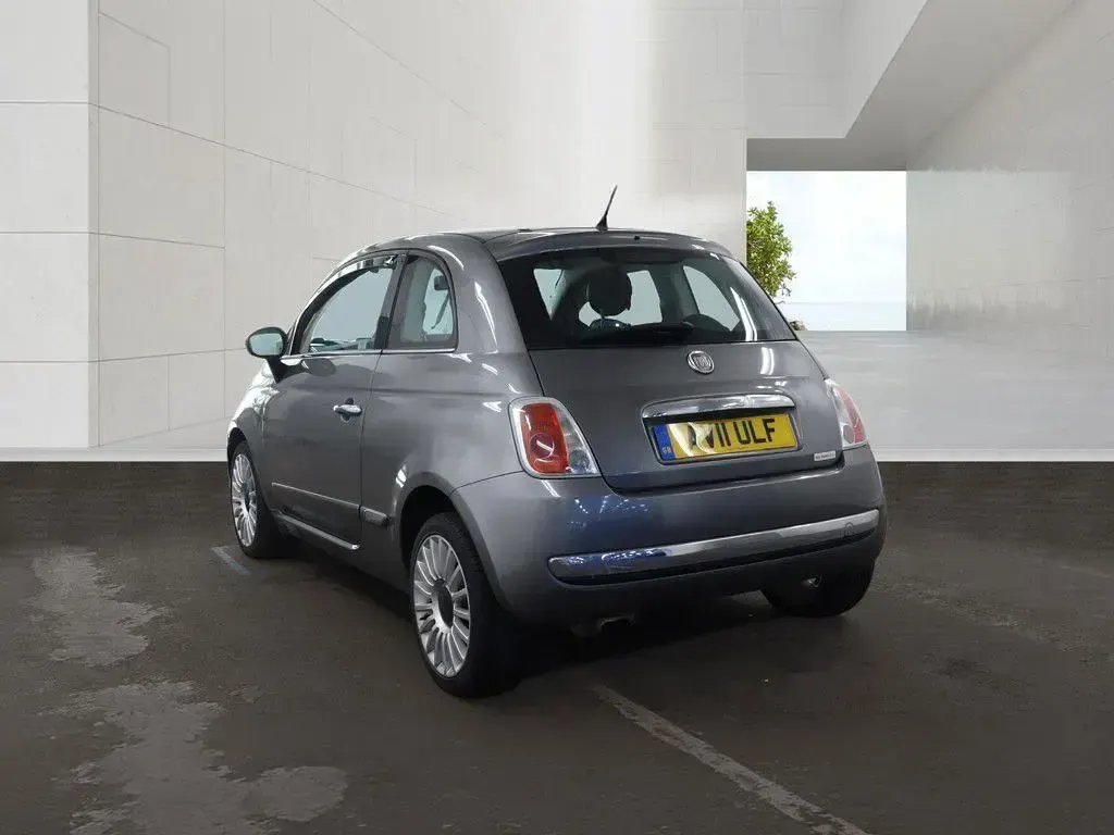 Used Fiat 500 Lounge 69 HP (50 kW) 2011 Grey Hatchback