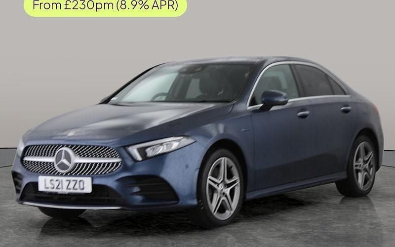 Blue Used 2021 Mercedes A250 AMG line Sedan | £16,481 (Good price) - Image 1/3