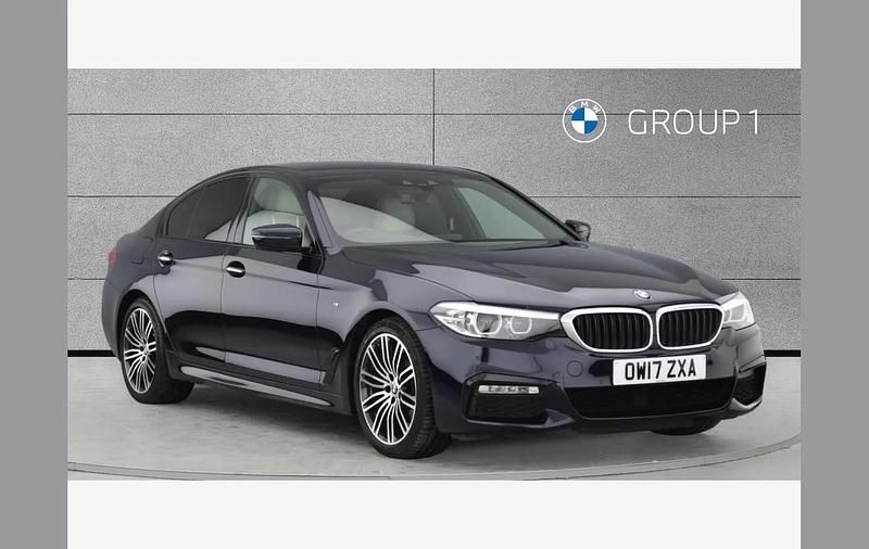 Used BMW 520 M Sport 190 HP (139 kW) 2017 Black Sedan