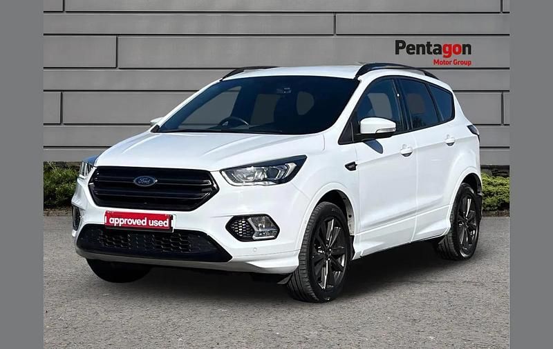 Used Ford Kuga ST-Line 150 HP (110 kW) 2019 White SUV