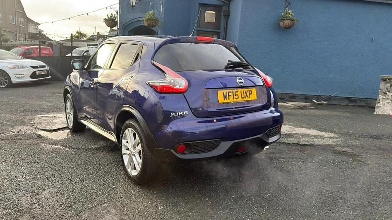 Usado Nissan Juke Acenta Premium 115 CV (84 kW) 2015 Azul SUV
