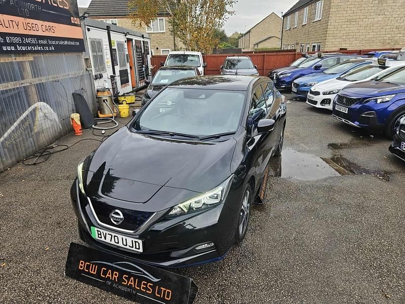 Used Nissan Leaf N-TEC 160 kW (218 HP) 2020 Black Hatchback