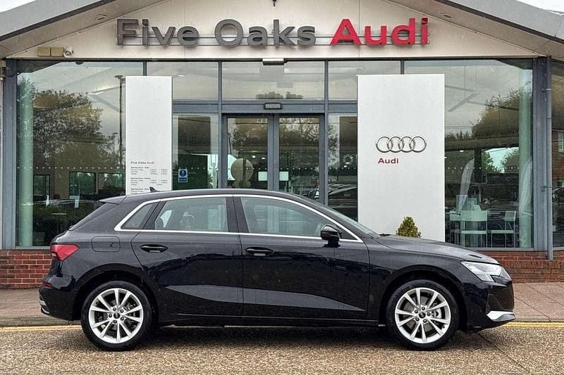 Black New 2025 Audi A3 e-tron Sport Hatchback | £28,990 (Good price) - Image 1/4