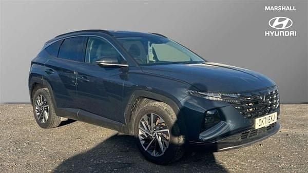 Blue Used 2021 Hyundai Tucson Premium SUV | £18,263 (Fair price) - Image 1/4