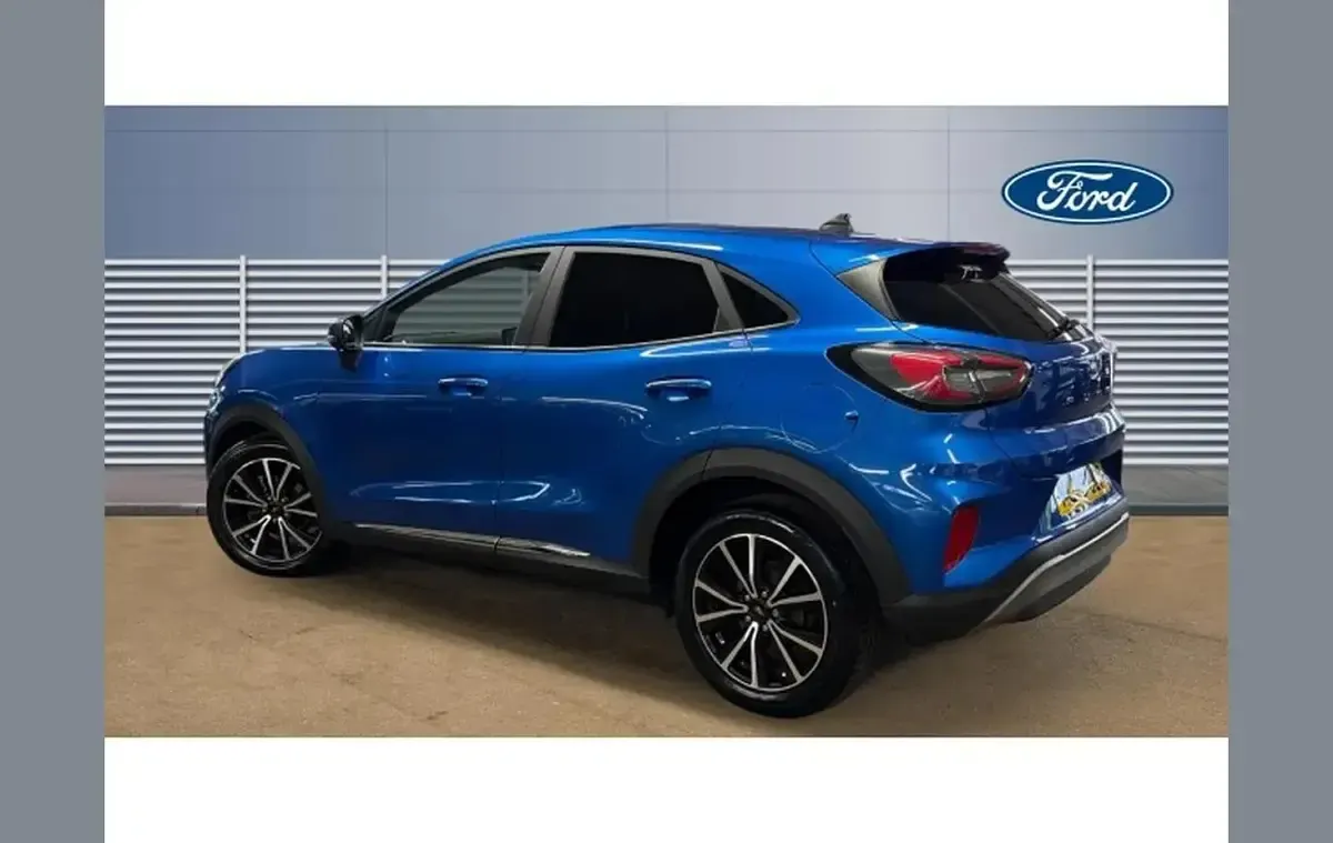 Used Ford Puma Titanium 123 HP (90 kW) 2020 Blue SUV