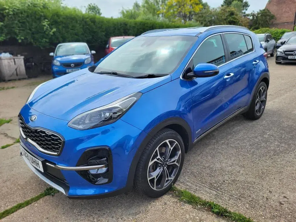 Used Kia Sportage GT-Line 2021 Blue SUV