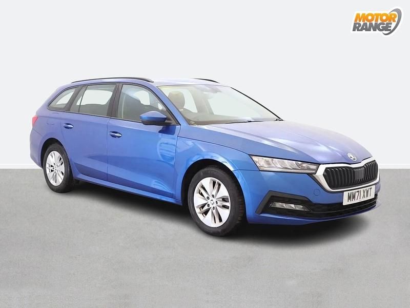 Blue Used 2022 Skoda Octavia SE Technology Estate | £17,595 (Fair price) - Image 1/4