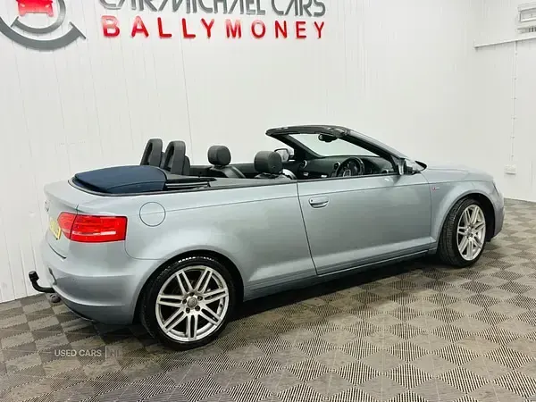 Used Audi A3 Cabriolet S-Line 140 HP (102 kW) 2011 Silver Cabriolet