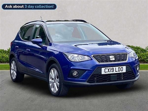 Blue Used 2019 Seat Arona SE Technology SUV | £9,642 (Fair price) - Image 1/4