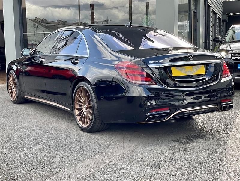 Used Mercedes S65 AMG AMG 2019 High gloss obsidian black Sedan
