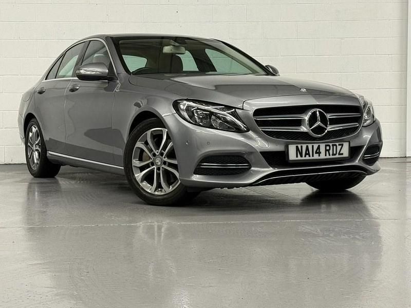 Silver Used 2014 Mercedes C250 Premium Sedan | £6,395 (Good price) - Image 1/4