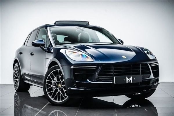 Blue Used 2020 Porsche Macan Turbo SUV | £42,995 (Good price) - Image 1/4